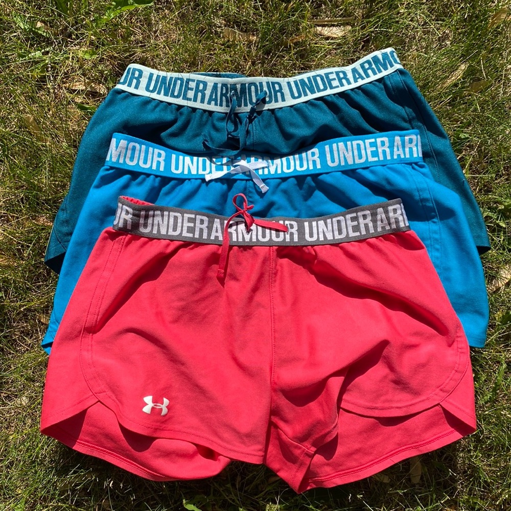 3 pack under armour shorts